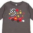 thumbnail image 4 of Inktastic Happy 5th Birthday -red Racing Car Boys or Girls Long Sleeve Toddler T-Shirt, 4 of 5
