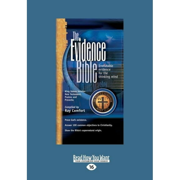 Evidence Bible NT (Large Print 16pt) Vol 3 of 3, (Paperback)