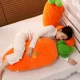 thumbnail image 5 of Juguete de peluche creativo de zanahoria para niños, almohada para abrazar, tirar de rábano, planta vegetal, muñeco de peluche, juguete masticable para mascotas1688, 5 of 5