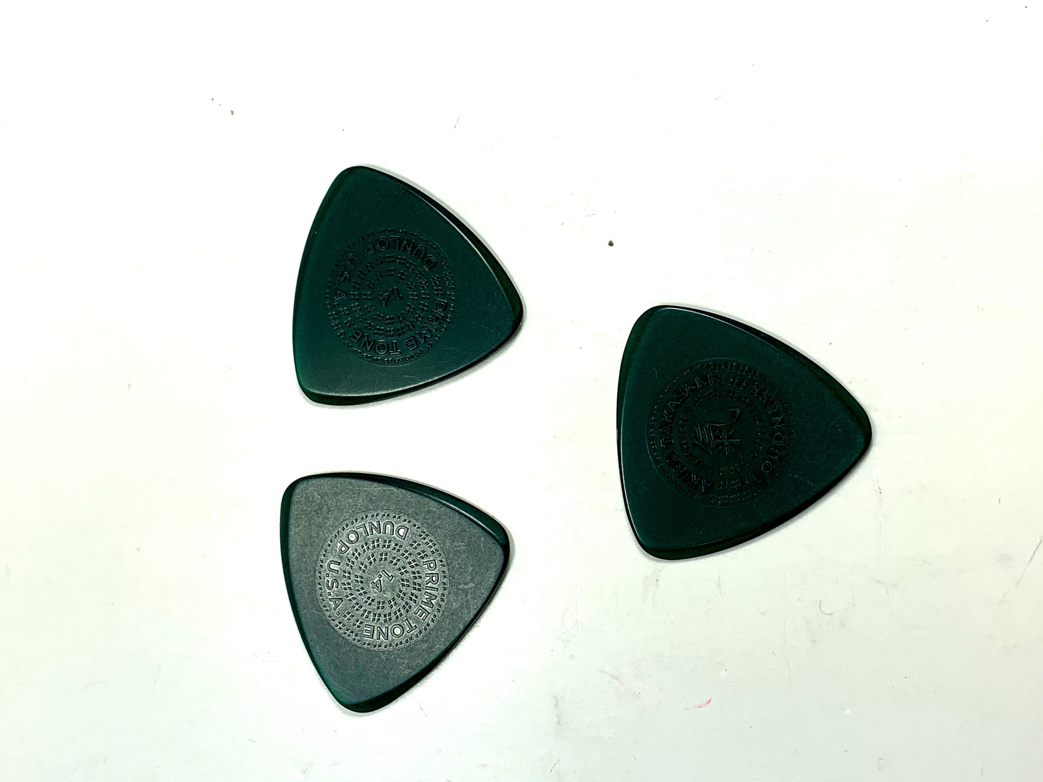 Dunlop Guitar Picks Akira Takasaki Custom Primetone 3 Pack Primetone