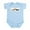 Sky Blue, variant on CafePress - Doxie Smooch Body Suit - Baby Light Bodysuit, Size Newborn - 24 Months