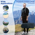 thumbnail image 4 of Gymax 6-Person Large Family Camping Dome Tent W/ Screen Room Porch & Removable Rainfly, 4 of 10