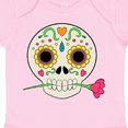 thumbnail image 4 of Inktastic DÃ­a De Los Muertos Skull with Flower Boys or Girls Baby Bodysuit, 4 of 5