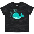 thumbnail image 3 of Inktastic Cute Singing Whale Boys or Girls Toddler T-Shirt, 3 of 5