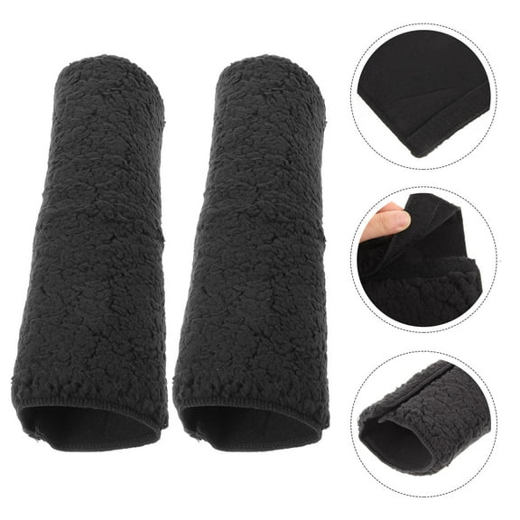 MIPCASE 2 Pcs Ergonomic Support Wheelchair Grips for Elderly Users