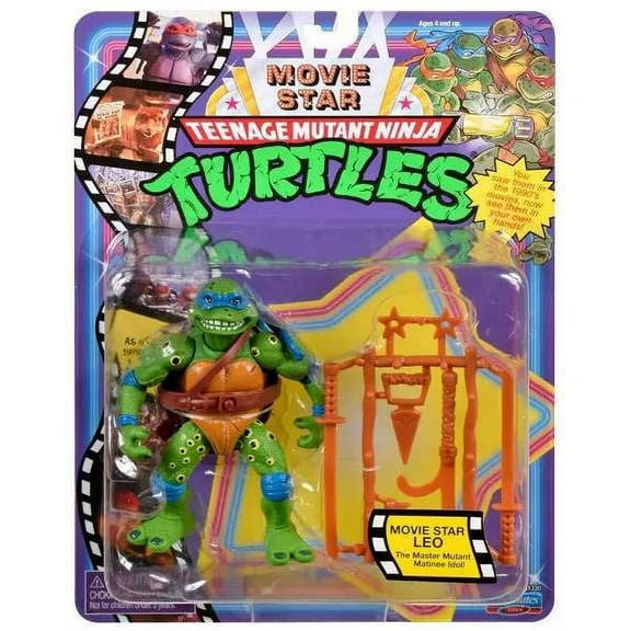Teenage Mutant Ninja Turtles Movie Star Leonardo Action Figure (Limited Edition)