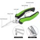 thumbnail image 4 of Fishing Pliers Stainless Steel Line Cutter Curved Nose Remove Hook Fishing Tackle Fishing Gear, 4 of 4