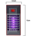 thumbnail image 2 of Paquete de 4 matamosquitos eléctricos, enchufables con luz nocturna LED UV, trampa electrónica para moscas de insectos para uso en interiores y exteriores Xemadio WMZL-1608, 2 of 7
