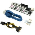 thumbnail image 3 of PCIe 1x to 16x VER010-X PCI-E Riser Extension Cable Graphics Card Extension Cable, 3 of 5