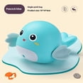 thumbnail image 3 of Baby bath water toy - Wind-up Bath Toy, Windup Swimming Tub Toy for Kids Floating Water Toy Bahtub Toy for Toddlers (light Blue), 3 of 3