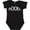 AB-Black, variant on Inktastic N00b. Boys or Girls Baby Bodysuit