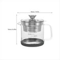 thumbnail image 2 of Food Strainer Nut Milk Bag Replacement Yogurt Strainer Stainless Steel Iced Tea Pitcher Juice Beverage Ca, 2 of 6