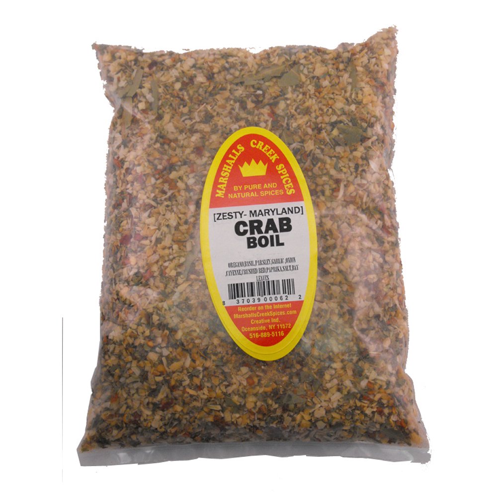 Family Size Refill Marshalls Creek Spices Crab Boil Seasoning, 60 Ounce