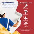thumbnail image 4 of PINTEX 2 Pack Pintura para Pared Vinil-Acrílica | Fácil Aplicación, Alta Cobertura y Resistente a la Lluvia | Pintura Acrilica para Interiores Exteriores Mate | 3.8 L c/u | Color Aproximado al Real, 4 of 8