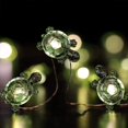 thumbnail image 1 of Tortue Guirlandes Lumineuses Décoratives Conduit Résistant aux Intempéries Usb Alimenté Tortue Fée Lumière--, 1 of 5