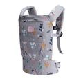 thumbnail image 3 of Bebamour Doll Carrier Original Reborn Baby Doll Carrier for Doll Toys Doll Carrier for Girls and Boys (Grey Animal), 3 of 5