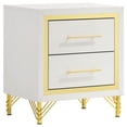 thumbnail image 5 of Lucia 4-piece Eastern King Bedroom Set Beige and White, 5 of 19