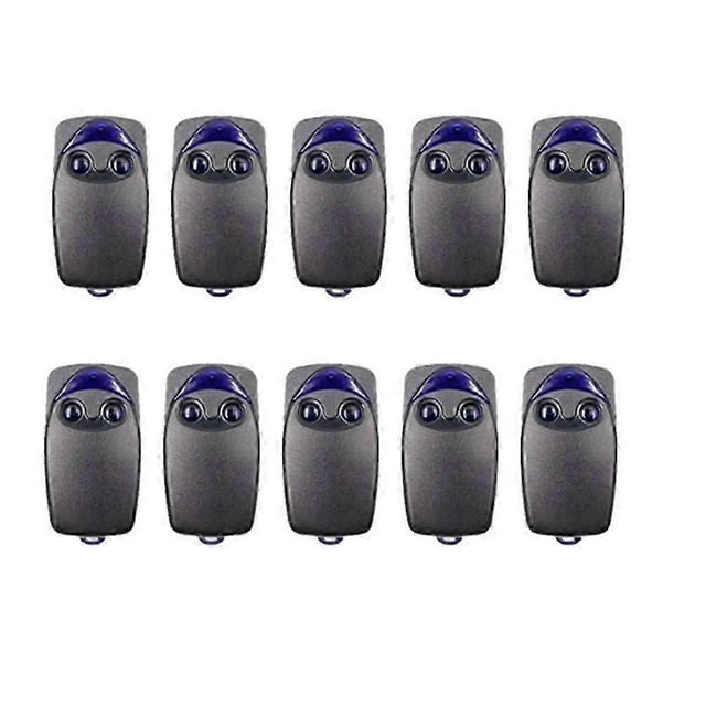 10 Pcs FLO2RS 433mhz Garage Door Remote Control Opener Flor-S Remote Control 2 Button Rolling Code Handheld Transmitter