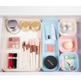 thumbnail image 5 of Backerysupply (Juego De 9 Piezas) Organizadores De Cajones De Escritorio De Plástico De Gran Tamaño Para Maquillaje, Baño, Oficina, Cocina, Tres Colores, 5 of 5