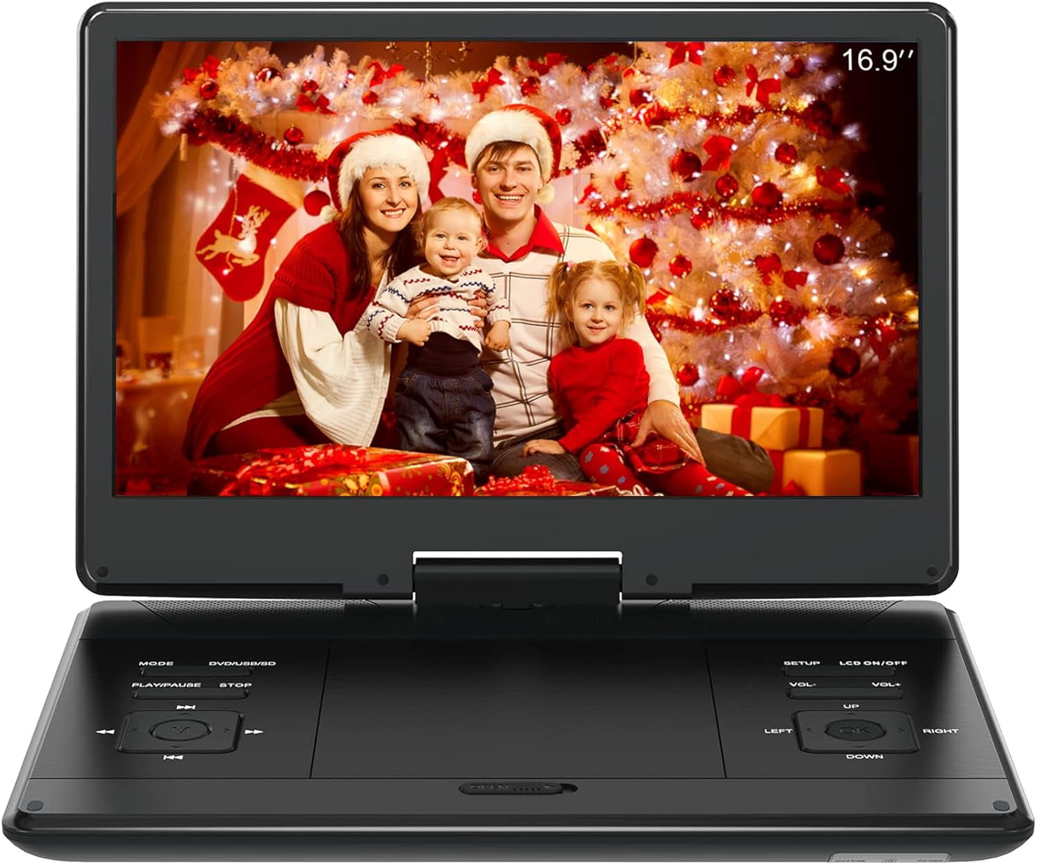 Sylvania SDVD1251-B 12in Portable Dvd Player, Black - Walmart.com