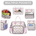 thumbnail image 2 of Fairy Princess Butterfly Pattern Womens Lunch Box for Work,Insulated Large Lunch Bag for Tween and Teen,Loncheras Para Mujer,Leakproof Adult Lunch Bag for Work,Beach,Travel,Picnic,Camping, 2 of 7