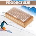 thumbnail image 3 of Ski/Snowboard Wax Brush Kit, 3 Pcs Ski Brush, Removing The Extra Cooled Wax, Brush 4.8 * 2.8 Inch, 3 of 7