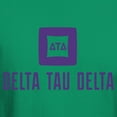 thumbnail image 3 of CafePress - Delta Tau Delta Purple Stacked Signature T Shirt - Men's Classic Graphic Cotton T-Shirt, 3 of 4