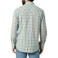 thumbnail image 2 of Wrangler® Men's Long Sleeve Western Plaid Shirt, 2 of 3