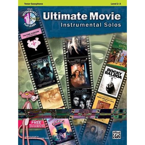 Pre-Owned Ultimate Movie Instrumental Solos: Tenor Sax, Book & Online Audio/Software/PDF (Paperback) by Bill Galliford