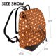 thumbnail image 2 of Fotbe 60s and 70s Aesthetic Mochila Bolso con Estampado para Mujer, Mochila Antirrobo de Nylon Impermeable, Bolsa Ligera de Hombro, 2 of 4