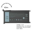 thumbnail image 5 of WDXOR 42Wh Laptop Battery For Dell Inspiron 13 7000 series 13 7368 7378 WDX0R, 5 of 9