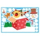 thumbnail image 5 of Ganfancp Decoración Navideña Árbol de Navidad Anciano Muñeco de Nieve Copo de Nieve Pegatina Combinación Familia Decoración Navideña Ofertas Del Día Sólo En Línea 1 Juego de Pegatinas, 5 of 7