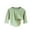 Green, variant on Darzheoy Boys Girls Long Sleeve Shirts 1-8 Years Kids Round Neck Button Up Tshirts Lightweight Fashion Tops