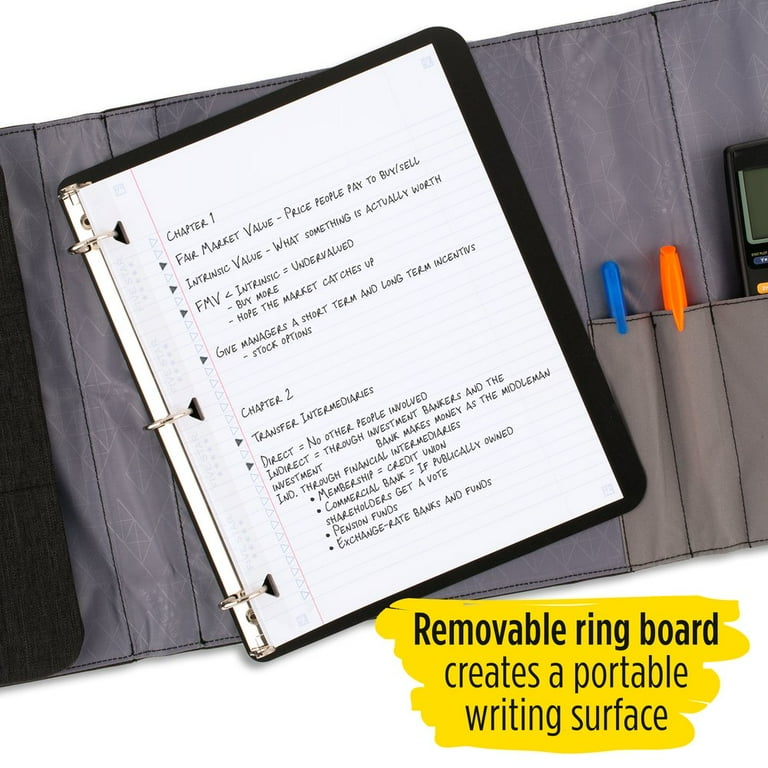 Five Star Deluxe Zipper Binder, 1