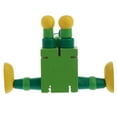 thumbnail image 4 of 2x Flexible Wooden Walnut Puppets Figure Toys Poseable Developmental - Green, As Described Hugo Juguete de madera para niños, 4 of 8