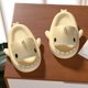 thumbnail image 2 of Feslishoet Shark Slippers Soft Beach Cloud Platform Women Indoor Bathroom Slides Summer Mules Outside EVA Men Shoes, 2 of 4