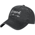 thumbnail image 1 of Blessed Baseball Cap Golf Dad Hat Adjustable Unconstructed for Men Women, One Size-X-Large, 1 of 8
