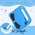 thumbnail image 4 of BMOUO Kids Case for Onn 8.1 Inch Core Tablet 2026 Model, Lightweight Foldable Kickstand Shockproof Handle Design Case for Onn 8.1 2026, Blue, 4 of 7