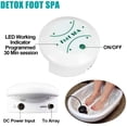 thumbnail image 2 of VnioLife Máquina de desintoxicación de baño de pies iónico, Spa de desintoxicación de pies de iones para uso doméstico Salón de belleza Beauty SPA Club con 100 revestimientos, bolsa de transporte con, 2 of 5