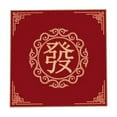 thumbnail image 3 of Baoblaze Board Game Mat Noise Reduction Table Cover Mahjong Game Table Cover Mat for Tile red A, 3 of 8