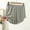 Gray, variant on MGDXOX Women's Elastic Waist Ruffle Hem Pajama Shorts Loose Fit Loungewear Shorts for Sleepwear & Summer Red M