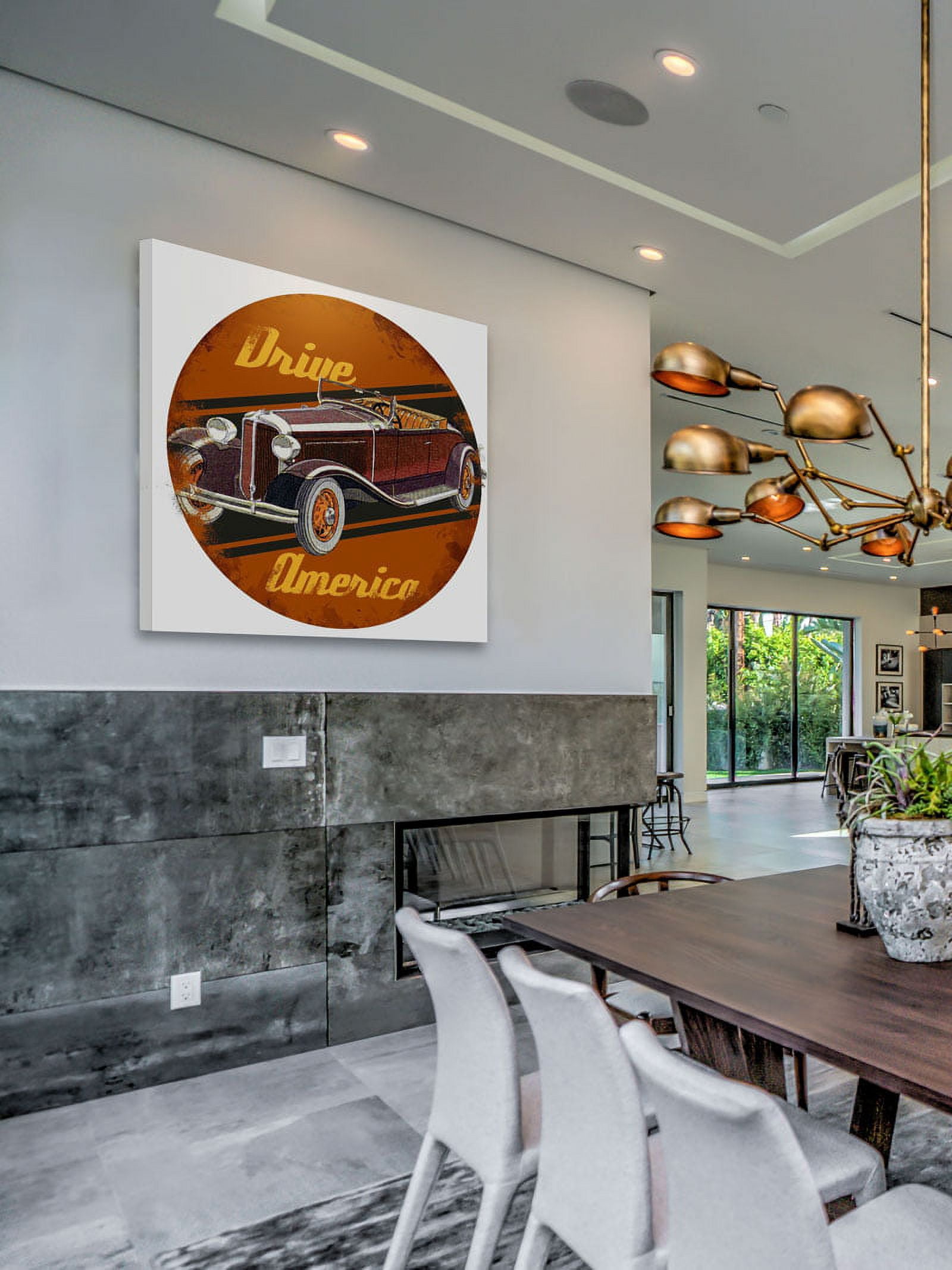 Marmont Hill "Drive America" Painting Print on Canvas