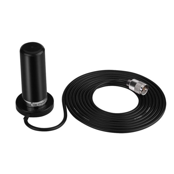Antena de Radio Móvil Yoidesu Banda Dual VHF/UHF Alta Ganancia con Cable Base de Montaje Magnético p