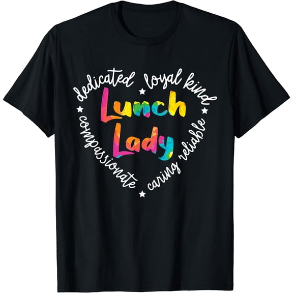 Lunch Lady Cafeteria Worker Dinner Lady Cook Job Profession T-Shirt Black 3X-Large