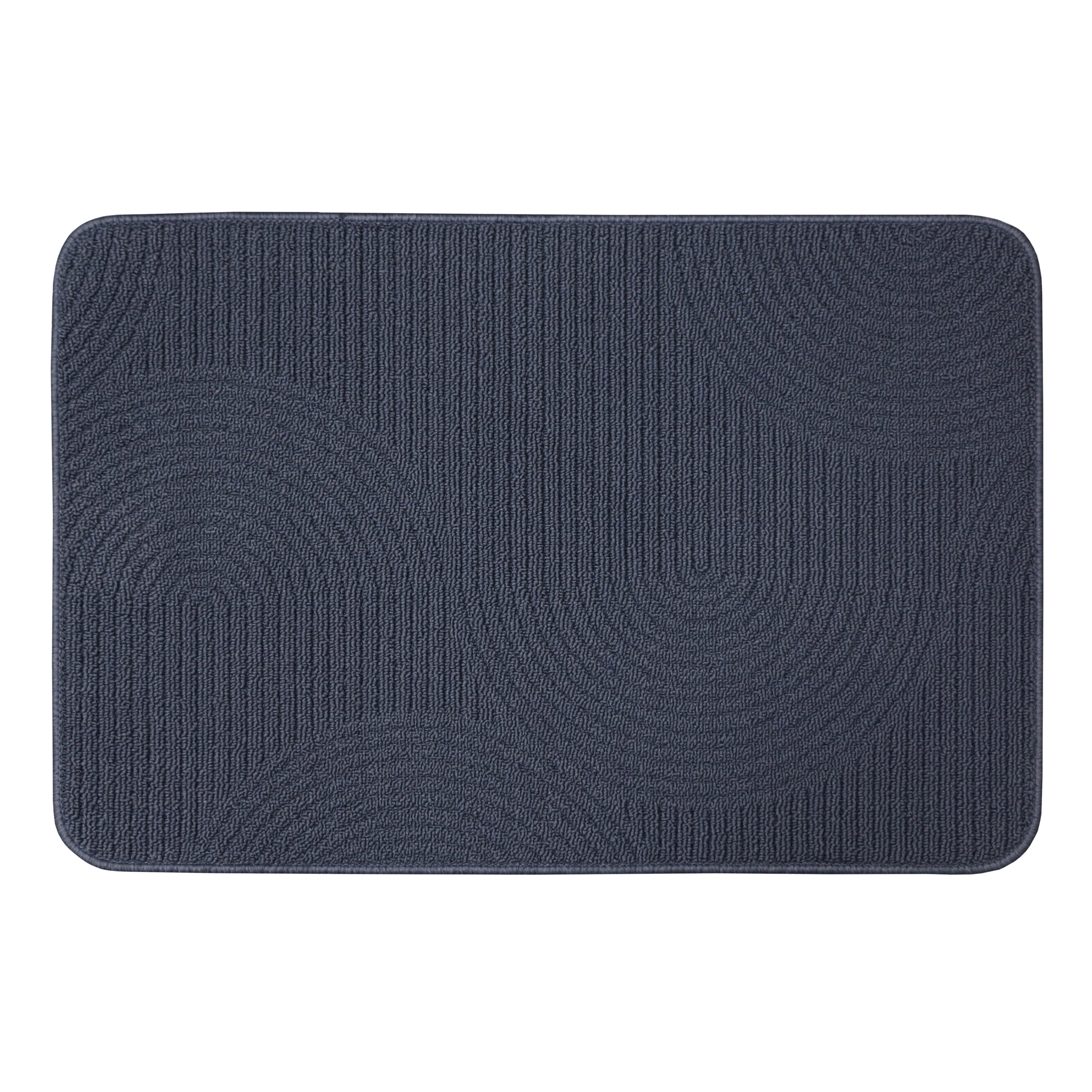 Tapis de cuisine lavable Mainstays Blue Tufted Archlink, 20"x30"