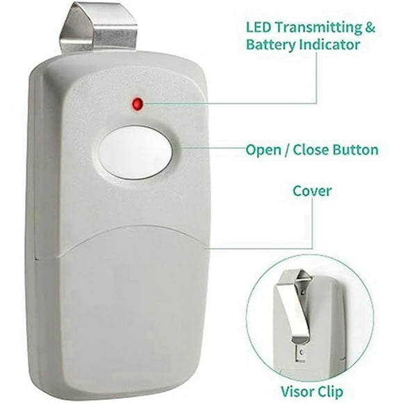 Télécommande de Remplacement Multicode Linéaire pour Ouvre-Porte de Garage 3089,308911, MCS308911, MCS412001, Interrupteur 10dip, 300mhz