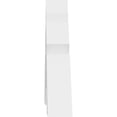 thumbnail image 3 of 48"W x 20"H x 4"D x 6"F, 10/12 Pitch, Vanguard Architectural Grade PVC Gable Bracket, 3 of 8