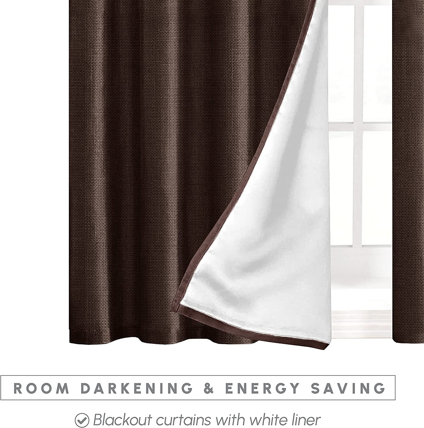 Yellow Curtains JSFLY Blackout Curtains For Bedroom Thermal Insulated Light  Blocking Room Darkening Curtains Solid Grommet Window Drapes For Living  Room, Set Of 2 Curtain Panels 52 W X 84 L Inch Long Curtains Blackout, image size:1487x1500