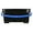 Black/Blue, variant on Pulex 6 Gallon Durable Lightweight Mop Bucket with Squeegee Carrying Clips and Ergonomic Handle for Floor and Window Cleaning - Gray