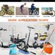 thumbnail image 1 of 1 par de empu?aduras de goma para manillar antideslizante suave para bicicleta MTB bicicleta de monta?a, 1 of 2